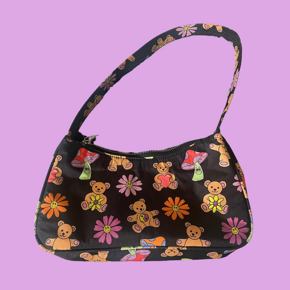 ASOS Design Trippy Bear Purse